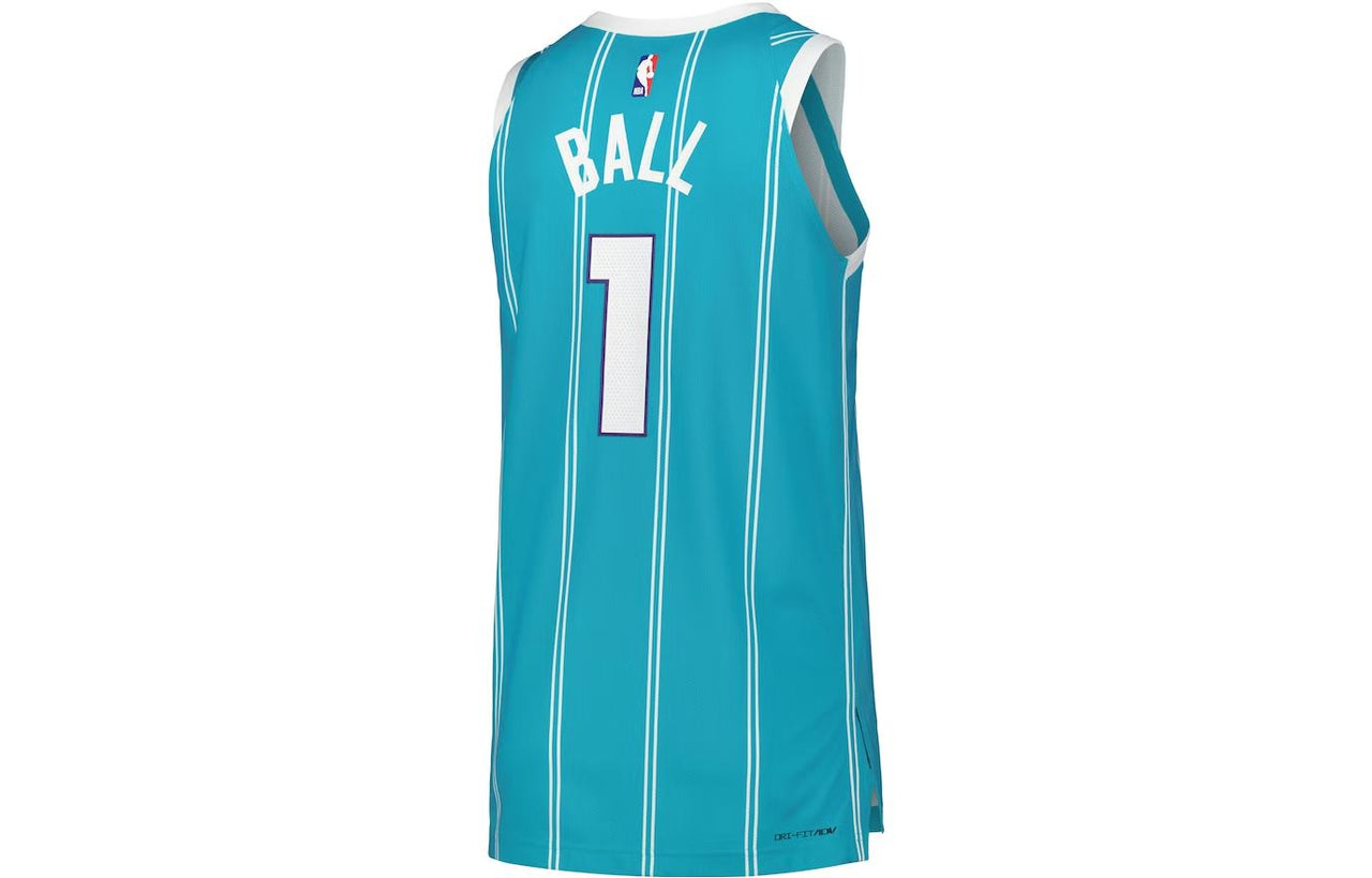 Air Jordan x NBA Charlotte Hornets Icon Edition 22-23 Dri-FIT Swingman Jersey 'LaMelo Ball 1' CN6336-446