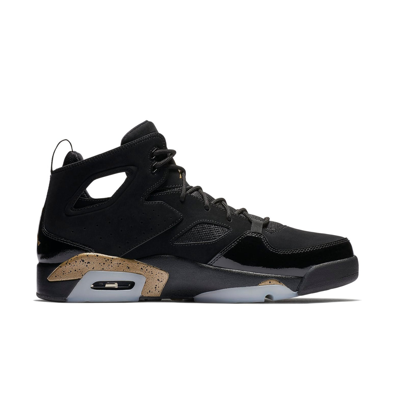 Air Jordan Flight Club 91 'Black Metallic Gold' 555475-031