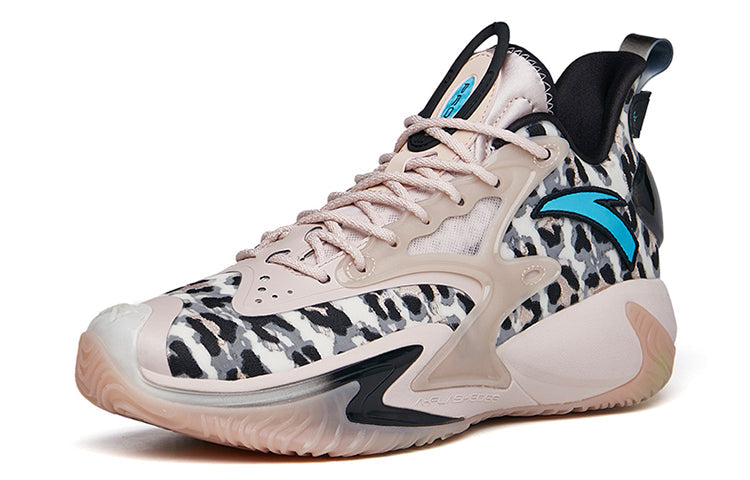ANTA Shock Wave 3 Pro 'Light Brown Leopard Print' 112221619-3