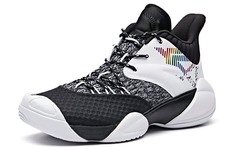 ANTA Mid Top 'Black White Grey' 11931605-4