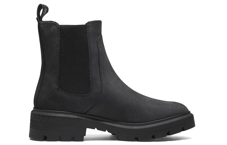 (WMNS) Timberland Courmayeur Valley Chelsea 'Black Nubuck' A5ND7015