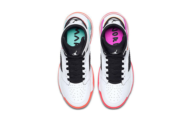 (GS) Air Jordan Mars 270 'White Hyper Violet' BQ6508-102