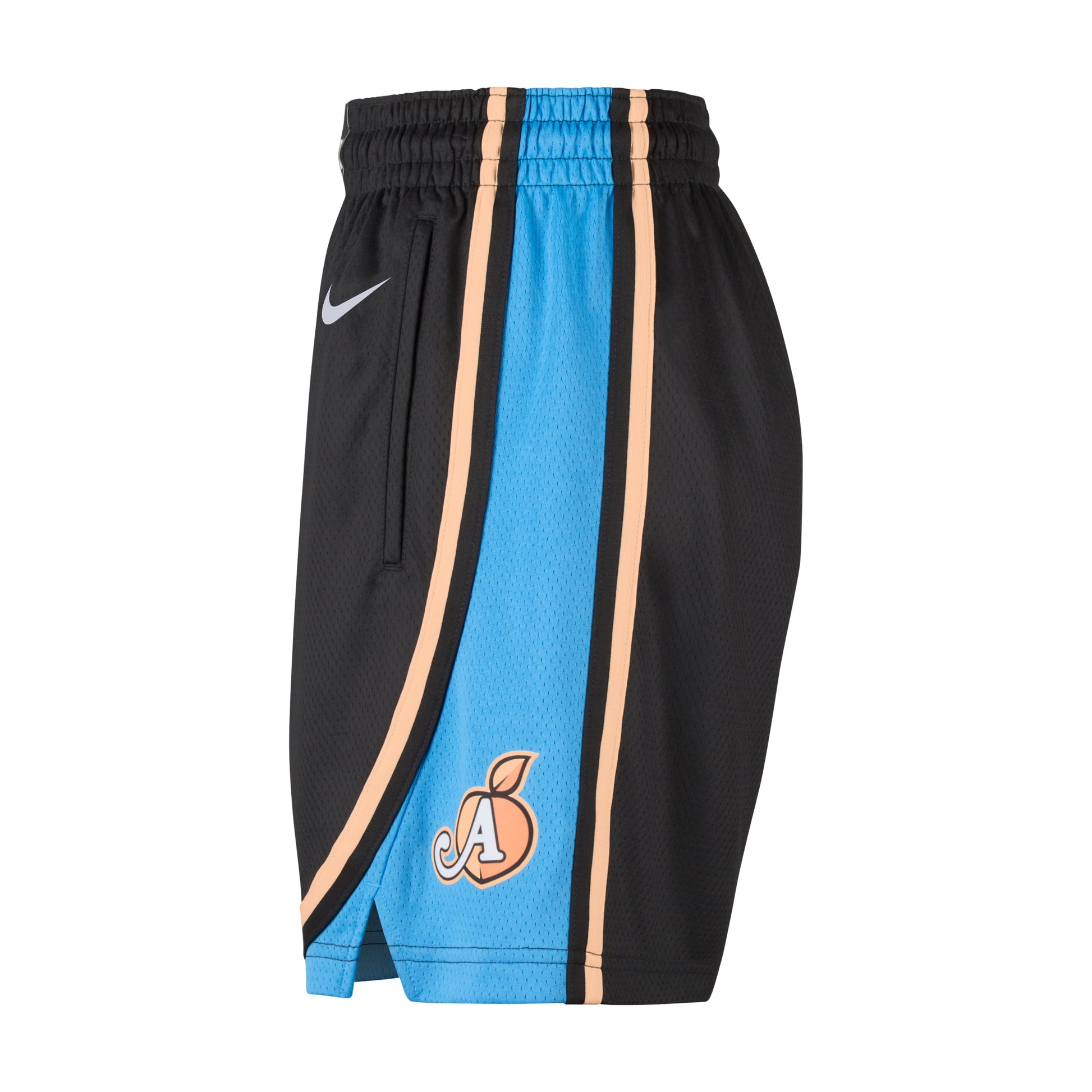 (WMNS) Nike Atlanta Dream Dri-FIT WNBA Victory Shorts 'Black Coast White' IF7230-010
