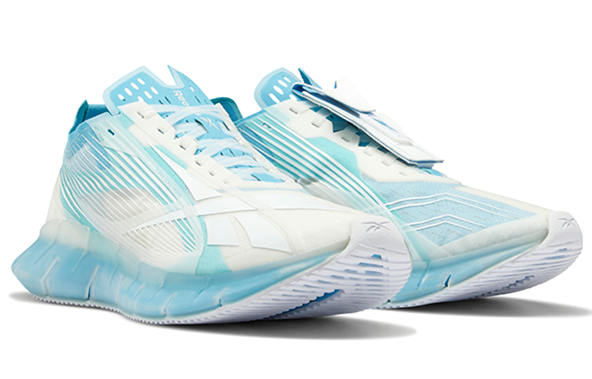 Reebok Zig 3D Storm 'White Radiant Aqua' Q46148