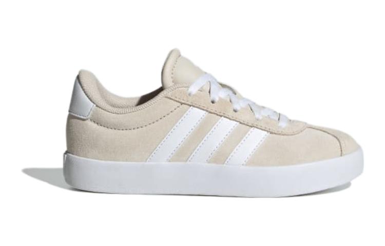 (GS) adidas VL Court 3.0 'Beige White' ID6312