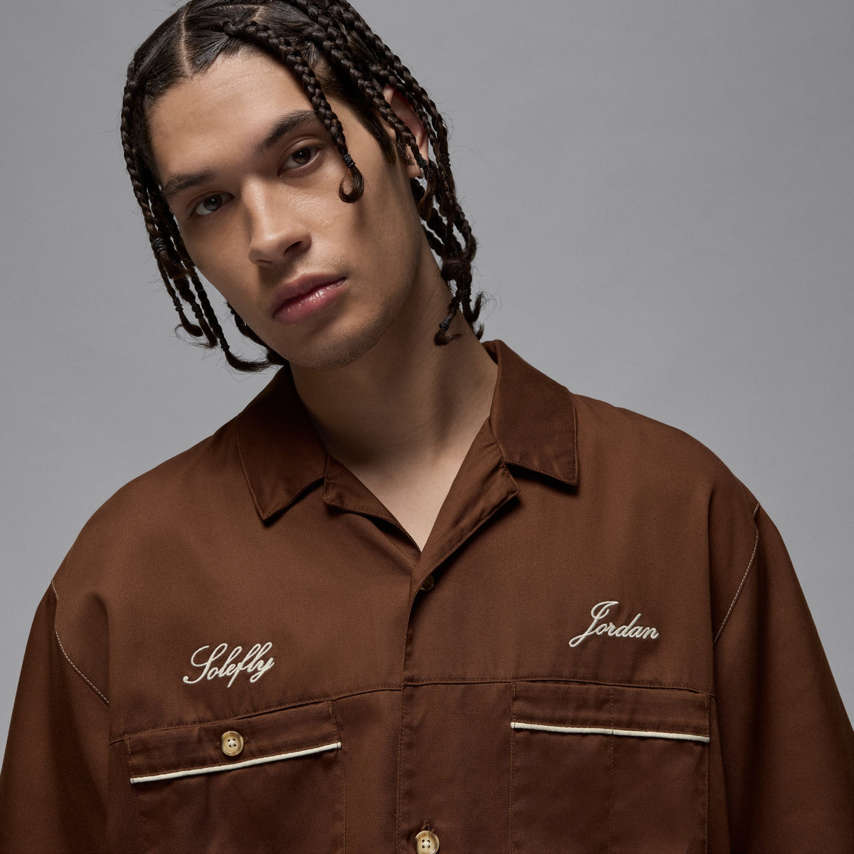 Air Jordan x SoleFly Barista Shirt 'Baroque Brown' HM5039-259