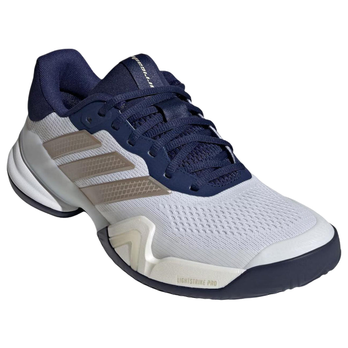 adidas Barricade 14 'White Cyber Metallic Dark Blue' JR1743