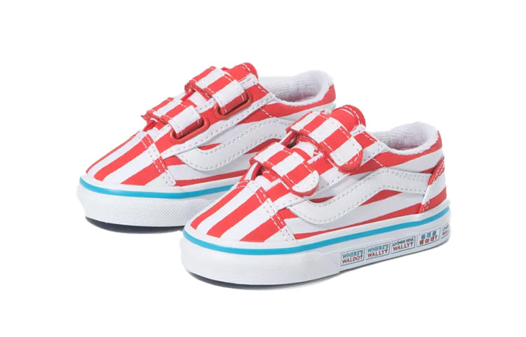 Vans Where's Waldo? x Old Skool Toddler 'International Stripes' VN0A38JN3UV