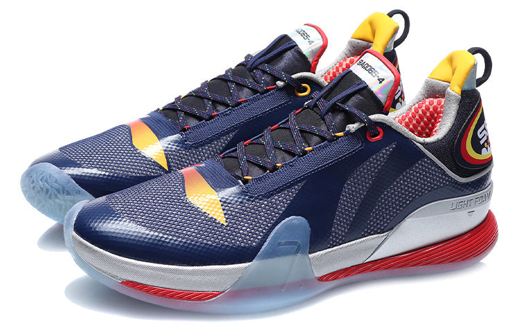 Li-Ning Speed VII 7 Premium Basketball Shoes 'Blue Red Silver' ABAQ065-4