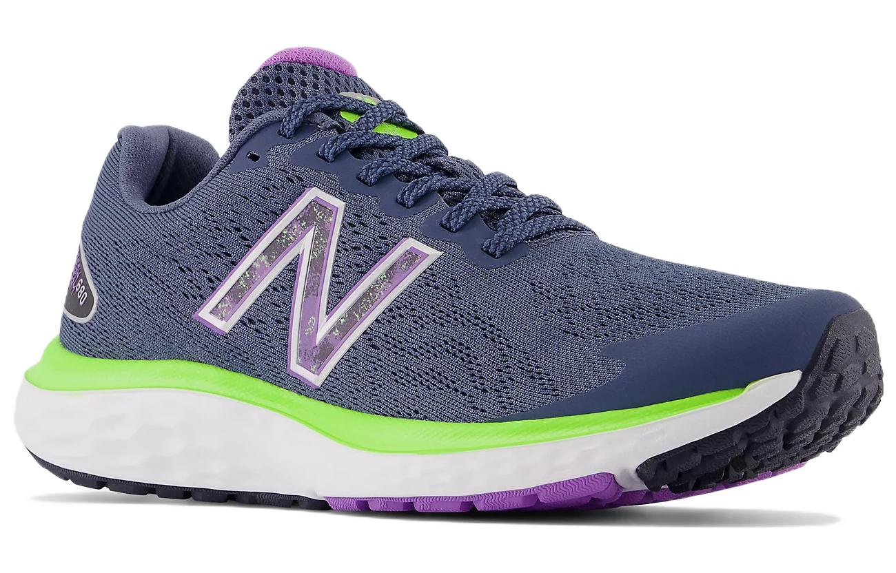 (WMNS) New Balance Fresh Foam 680 v7 'Purple Neon Green' W680NY7