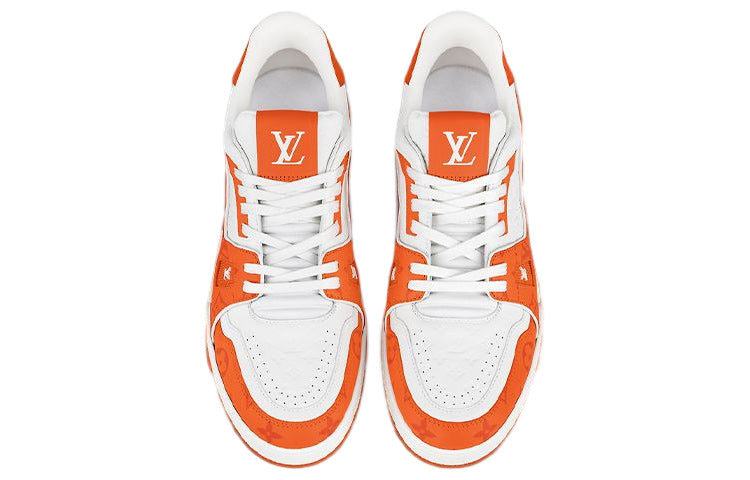 LOUIS VUITTON LV Trainers 'White Orange' 1AANH5