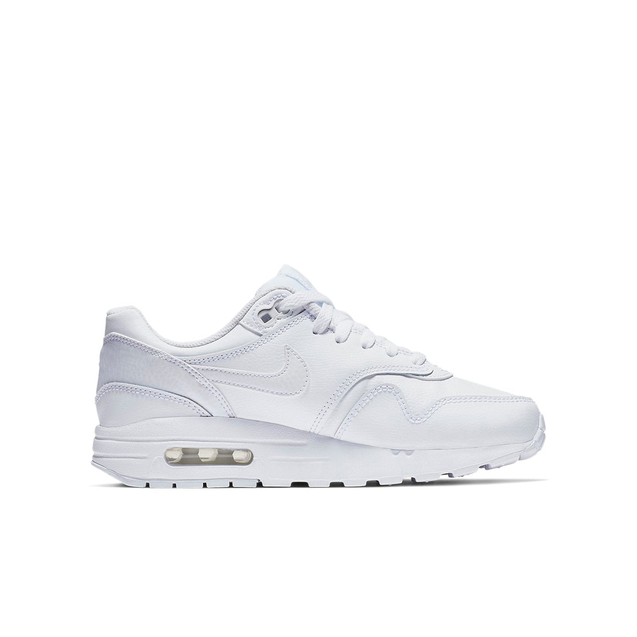 (GS) Nike Air Max 1 'White Grey' 807605-105