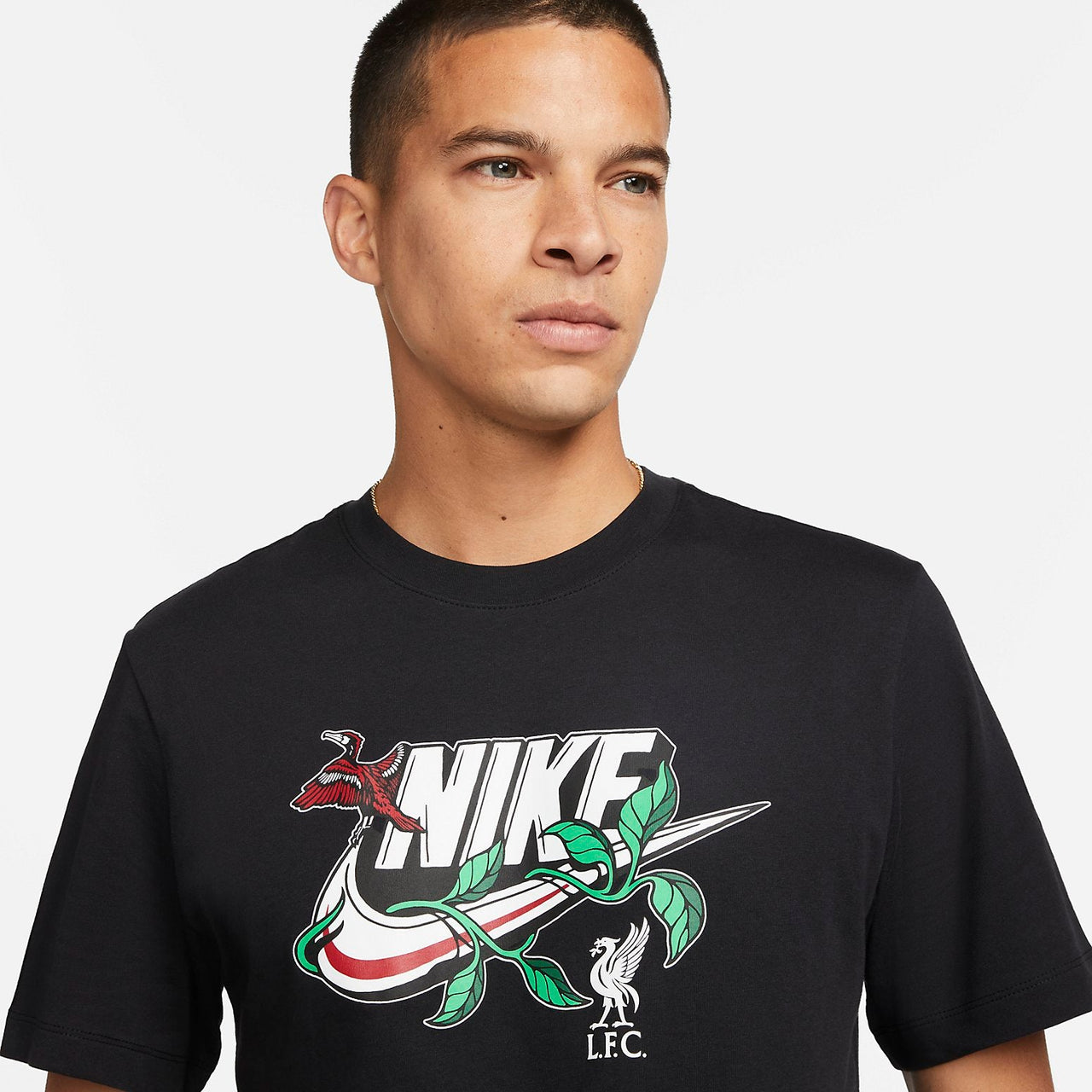 Nike Liverpool Futura T-Shirt 'Black' FD1084-010