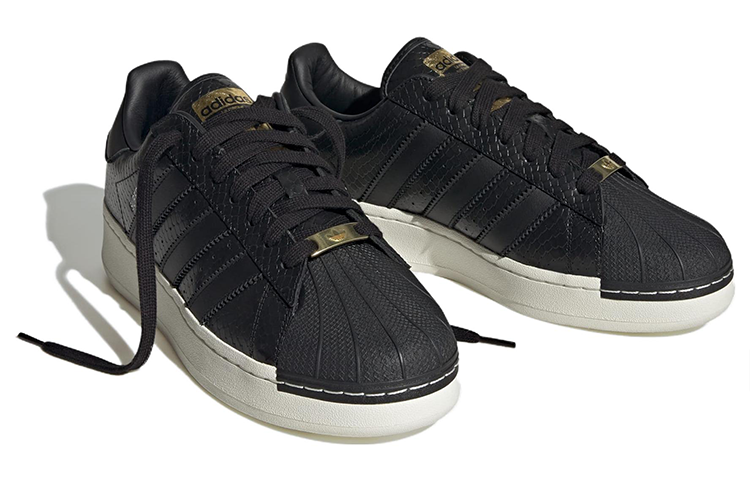 adidas Originals Superstar XLG Shoes 'Core Black Gold Metallic' IE5195