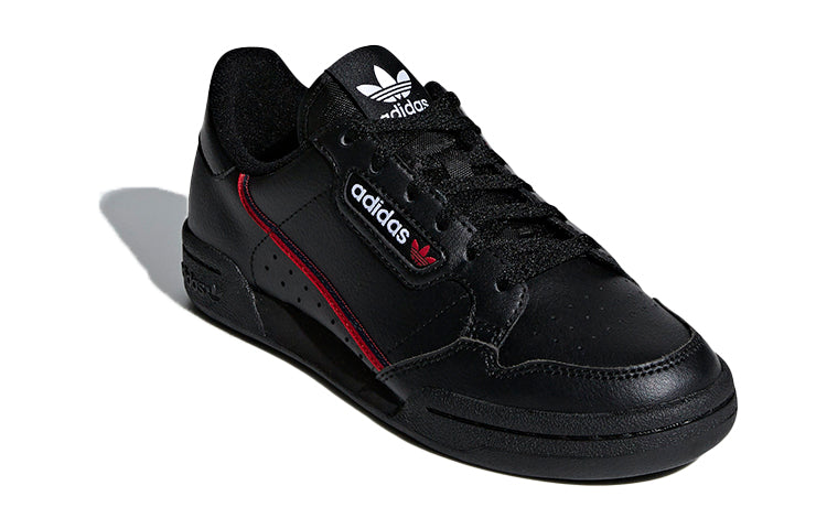 (GS) adidas Continental 80 J 'Black Scarlet' F99786