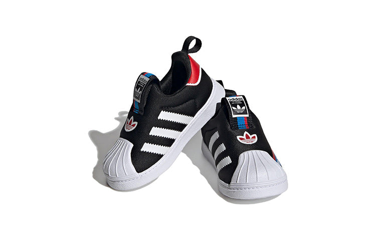 (TD) adidas Originals Superstar 360 Shoes 'Core Black Vivid Red' HQ4076
