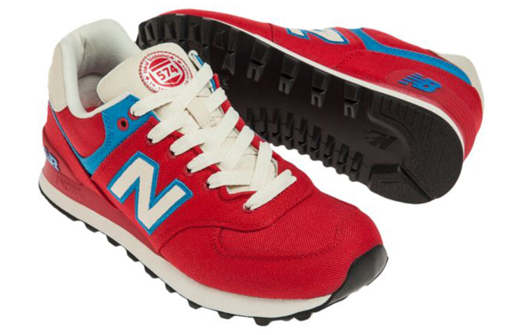 (WMNS) New Balance 574 Rugby Low Cut Red/Blue WL574RUR