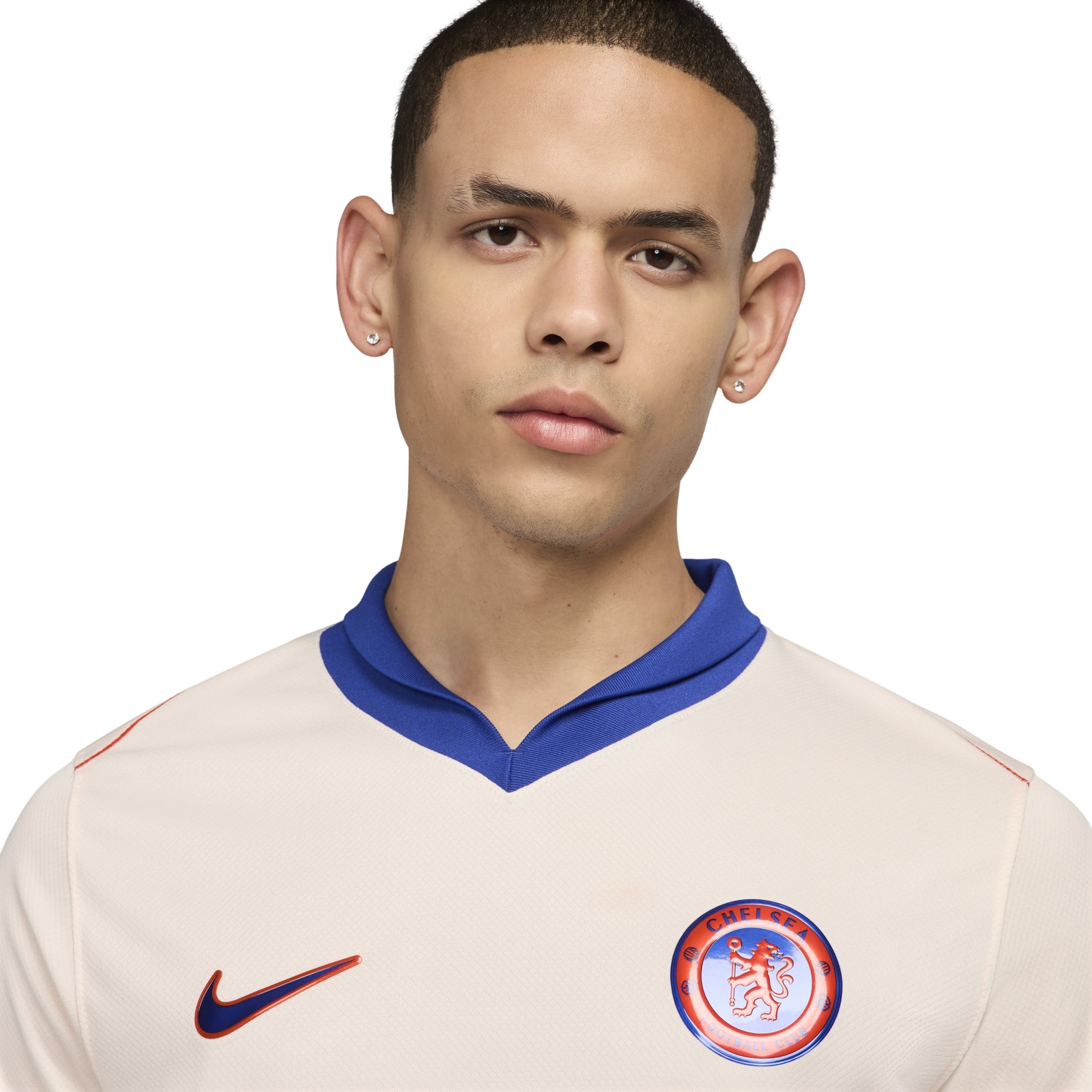 Nike Dri-FIT Chelsea FC 2024/25 Stadium Away Football Replica Jersey 'Guava Ice' FN8786-839