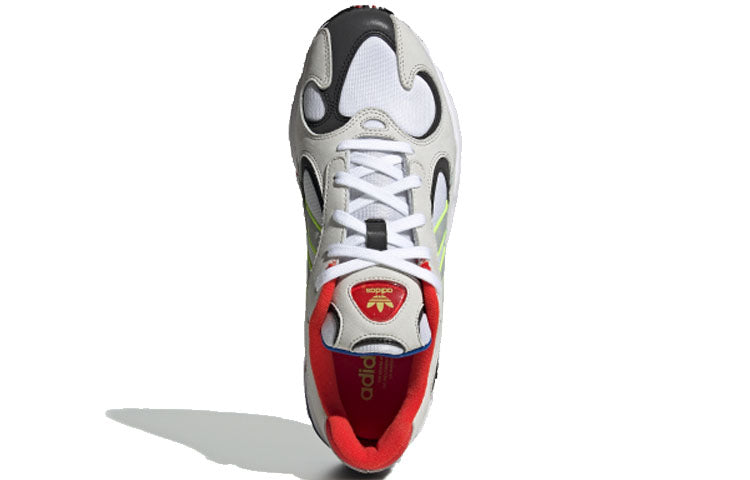 adidas originals Yung-1 Low Top Casual Dad Shoes Black Red White EH0868