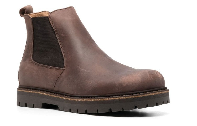 Birkenstock Stalon Natural Leather Nubuck 'Mocca' 1017321
