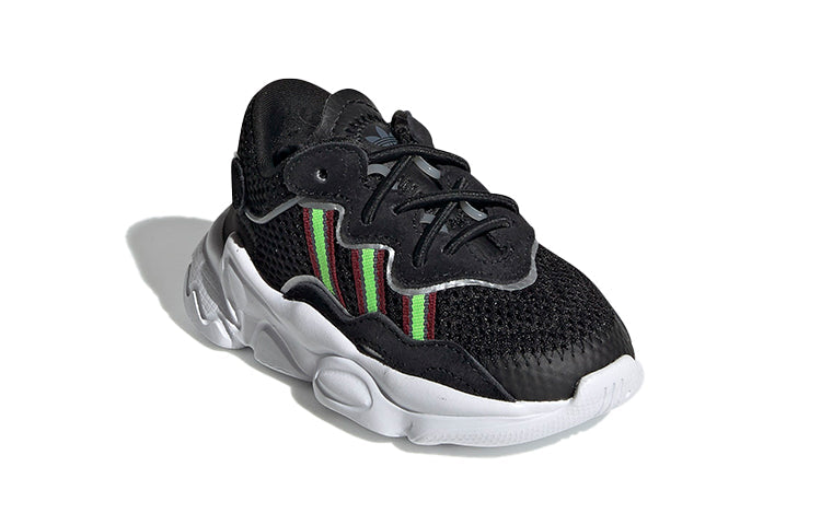 (TD) adidas Ozweego 'Core Black Solar Green' EE8293