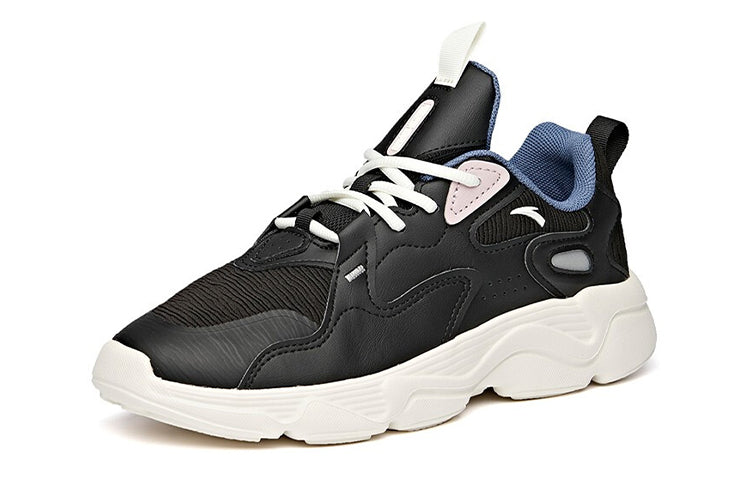(WMNS) ANTA Life Series Sneakers 'Black' 122048860-3