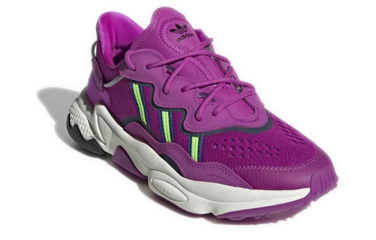 (WMNS)adidas Ozweego 'Vivd Pink Solar Green' EH1197