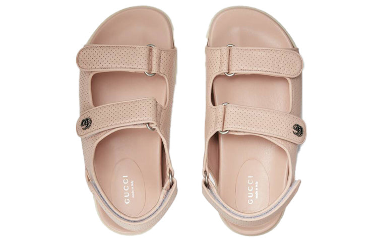 (WMNS) Gucci Double g Pink Sandals 658813-C9D10-6705