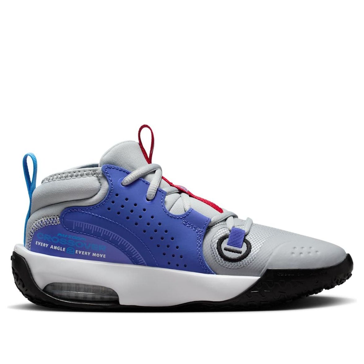 (GS) Nike Air Zoom Crossover 2 'Wolf Grey Black University Blue Gym Red' FB2689-003