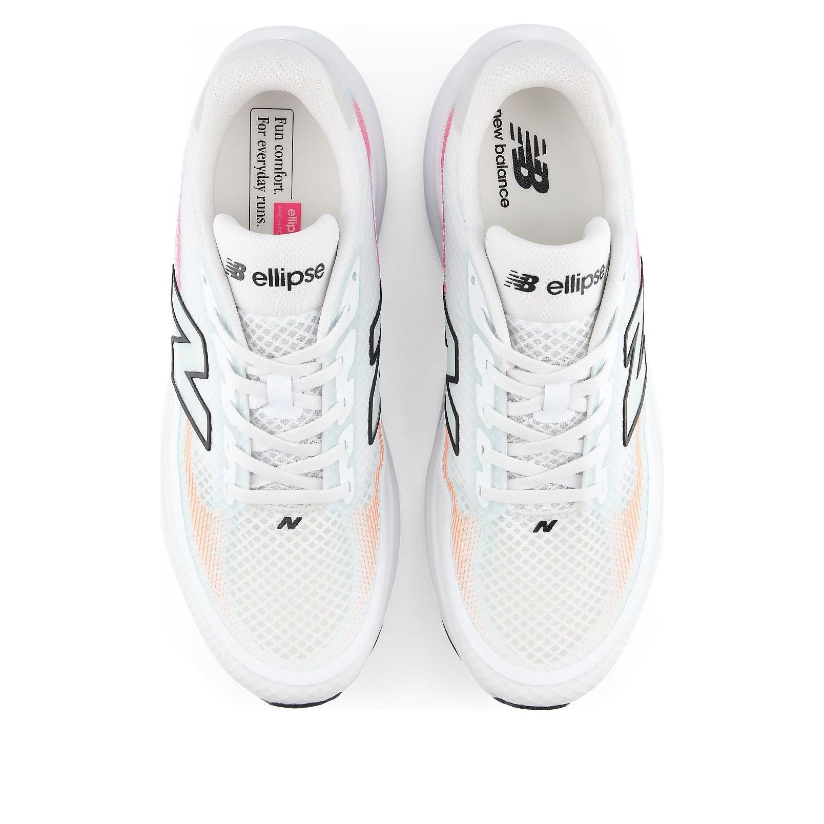 New Balance Ellipse Breathe 'White Black Pink' MELPS5XP