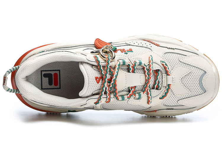 (WMNS) FILA RAVAGEMENT 2 CNY Shoes 'White Orange' F12W312115FBO