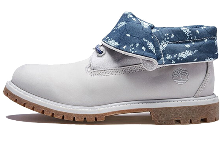 (WMNS) Timberland Roll Top Boots 'Grey Blue' A27NA