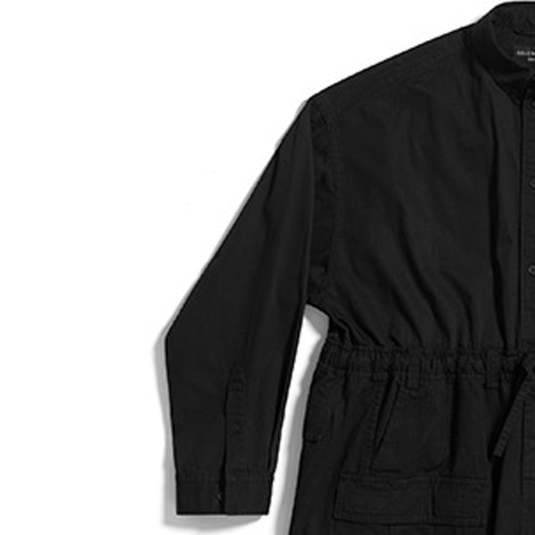 (WMNS) Balenciaga 23SS Asymmetry Deconstructed Shirt 'Black' 720102TNP041000