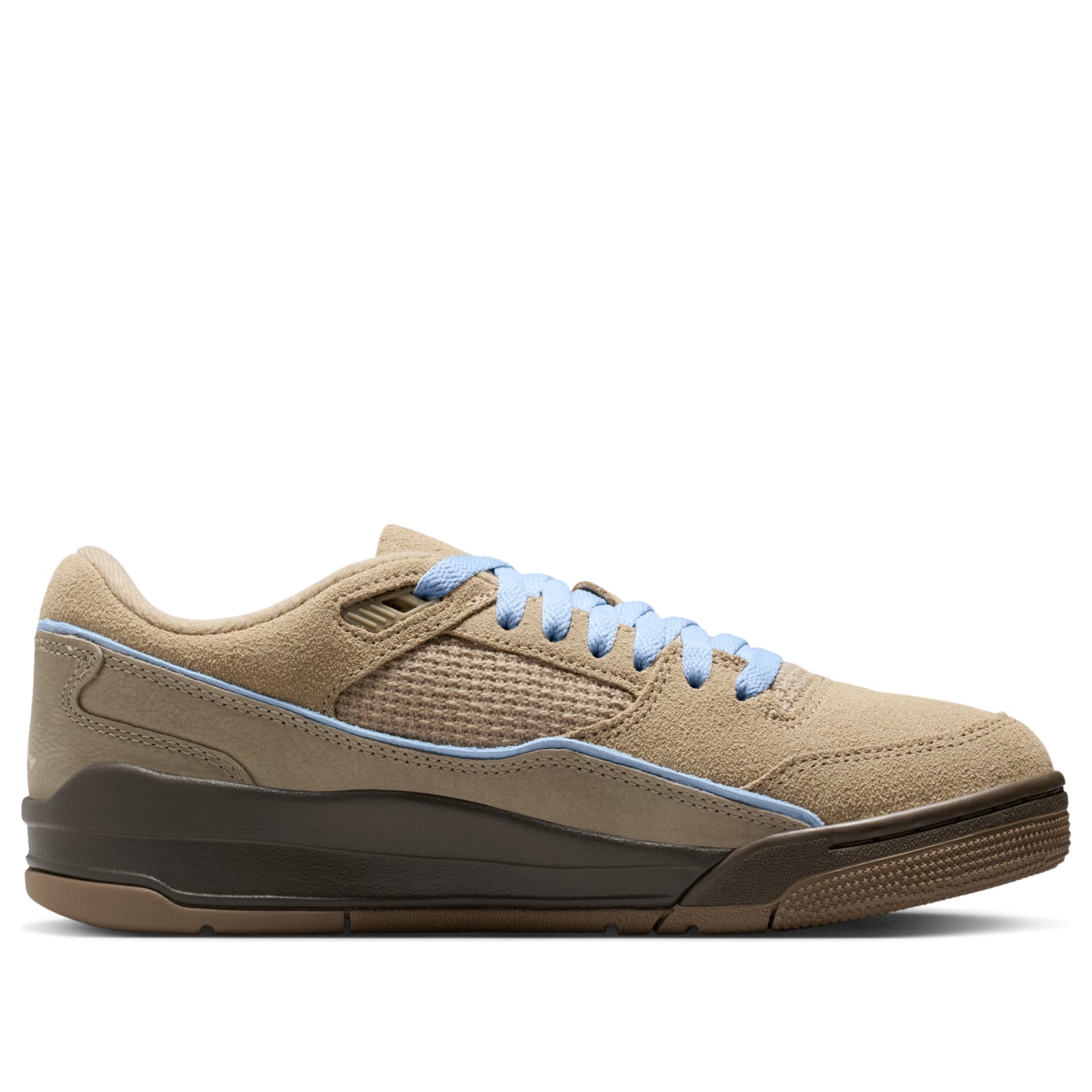 (WMNS) Air Jordan Flight Court 'Khaki Ironstone Hydrogen Blue' IO7612-220