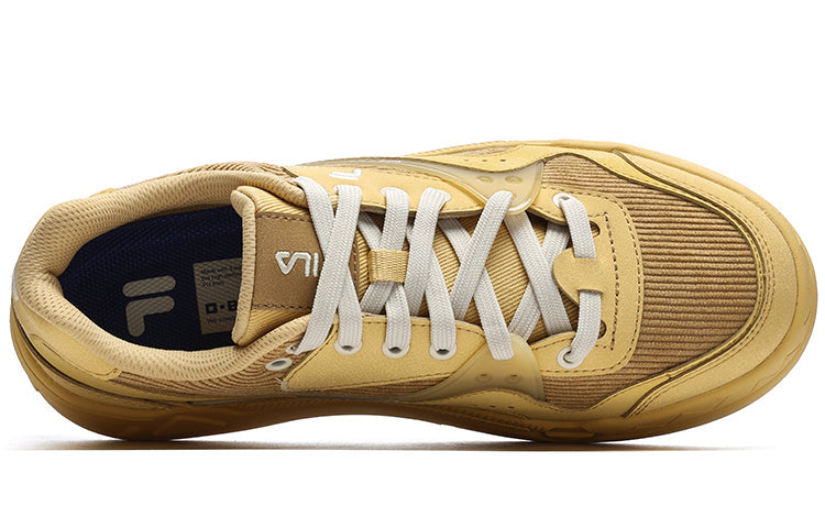 (WMNS) FILA FUSION Bank Skate Shoes 'Yellow' T12W242205FSI
