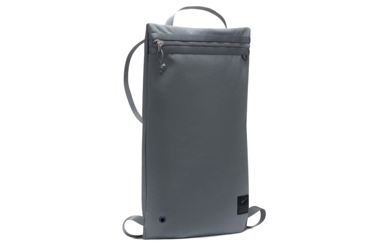 Nike UTILITY fabric Zipper Outdoor Cozy durable Training Gym Backpack Unisex Gray CQ9455-084