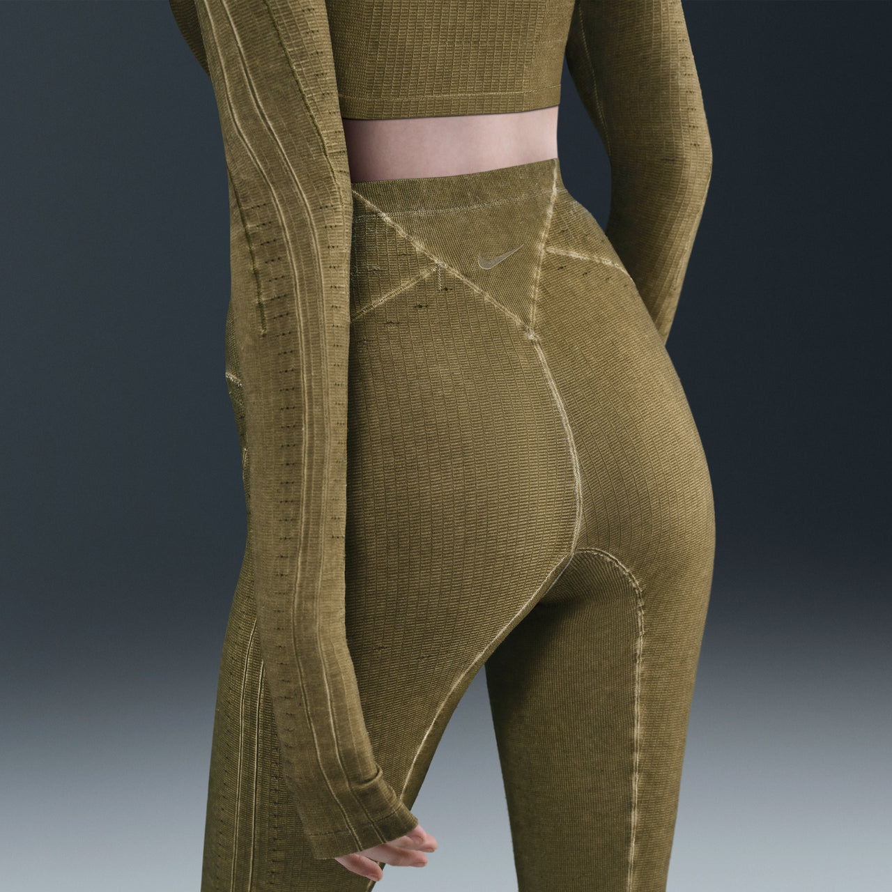 (WMNS) Nike x KNWLS Ghost Pants 'Olive Flak' IB0267-368