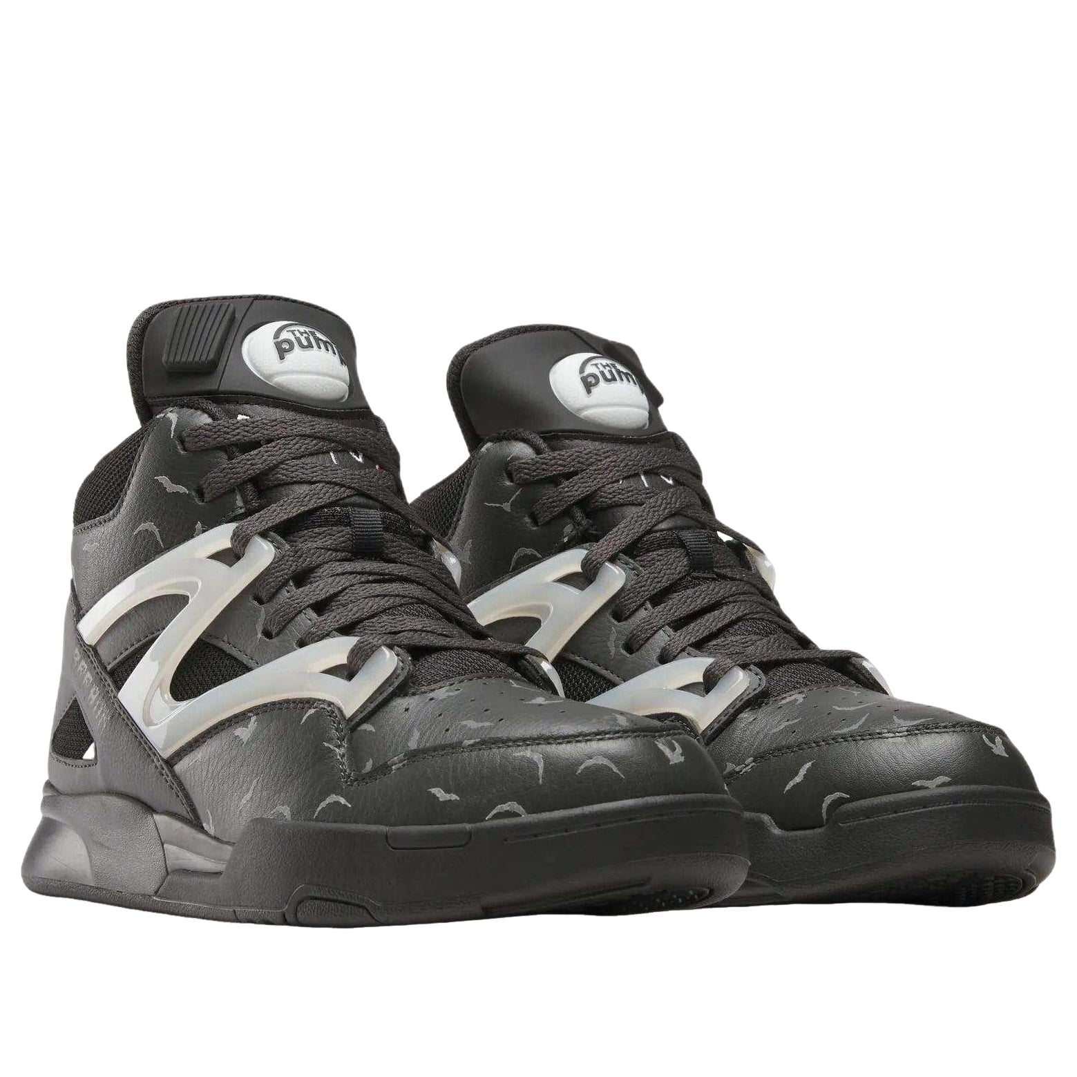 Reebok Pump Omni Zone II Retro Basketball Shoes 'Black Grey' 100230644