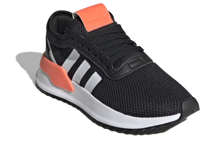 (GS) adidas U_Path J 'Black Signal Coral' EG3455