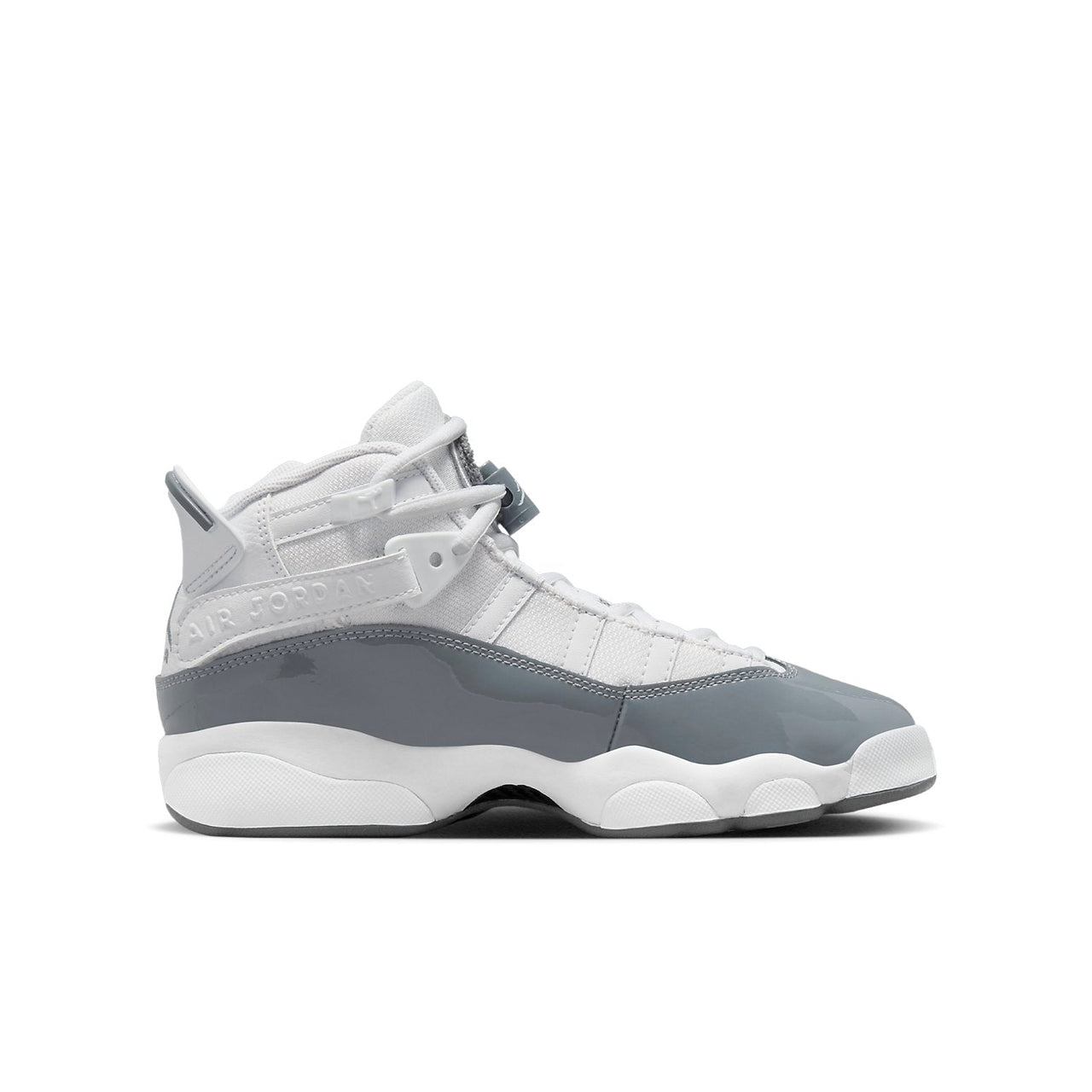 (GS) Air Jordan 6 Rings 'White Cool Grey' 323419-121