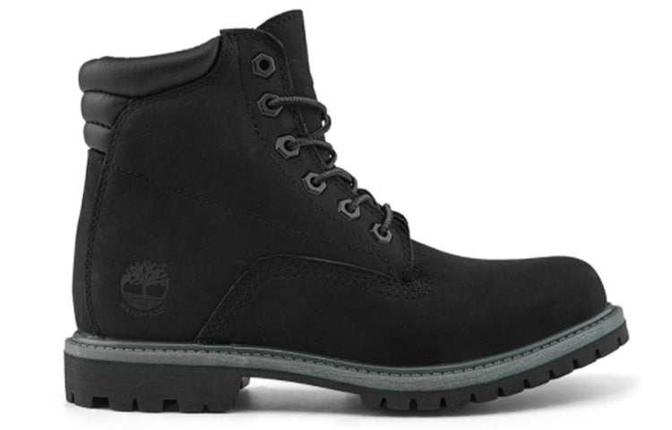 (WMNS) Timberland Waterville 6-Inch Waterproof Wide-Fit boots 'Black' A17VMW