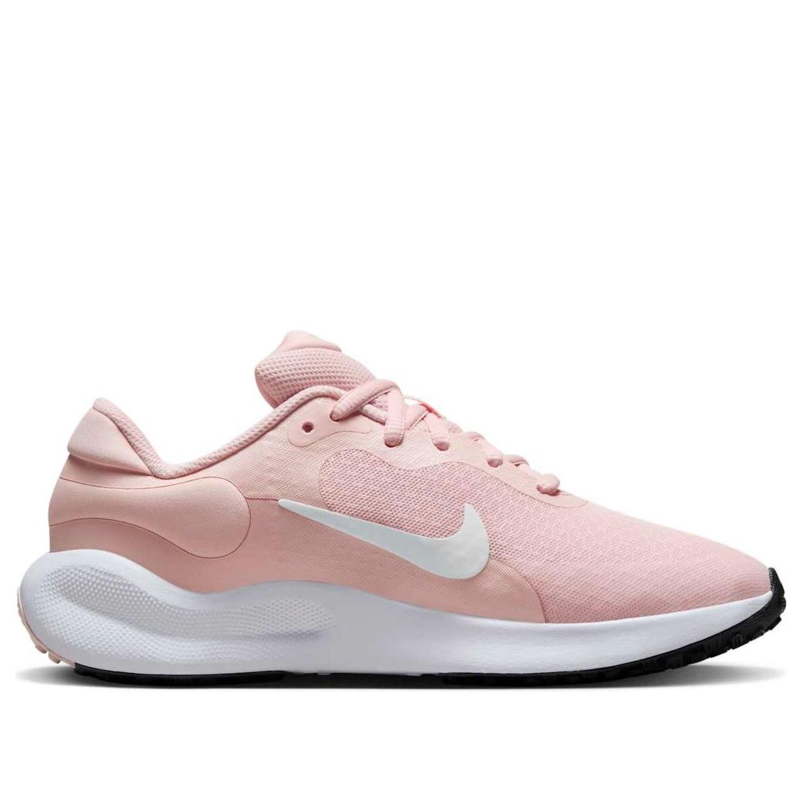 (GS) Nike Revolution 7 'Echo Pink White Black Summit White' FB7689-602