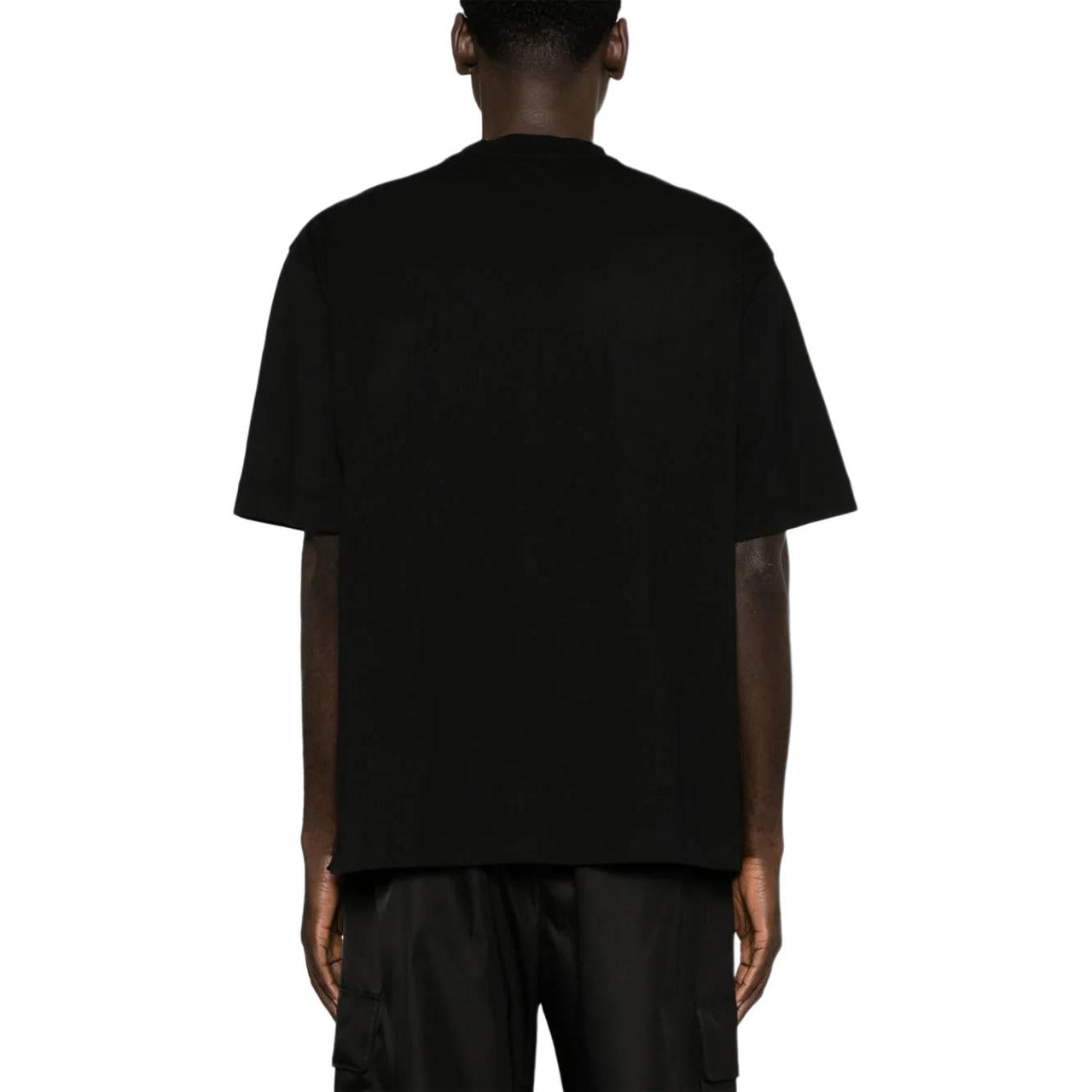 Off-White OW 23 Skate logo-print Cotton T-shirt 'Black' OMAA120S24JER0081022