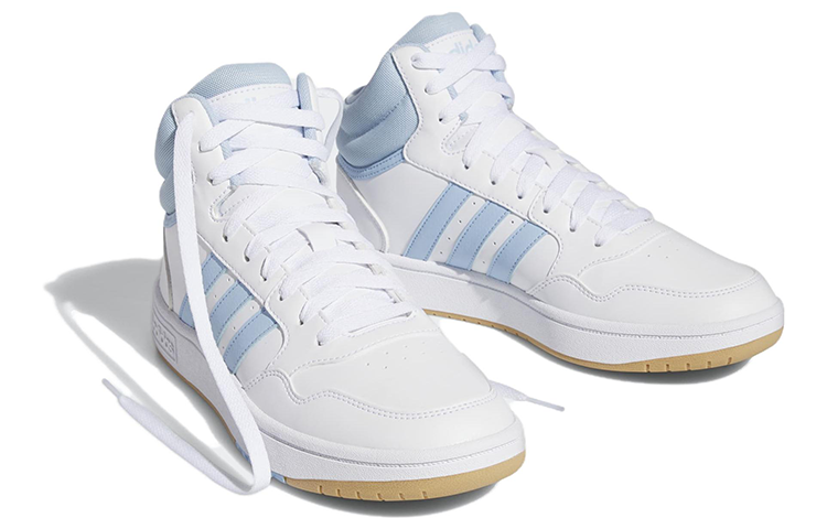 (WMNS) adidas Hoops 3.0 Mid 'White Clear Sky Gum' IF5321