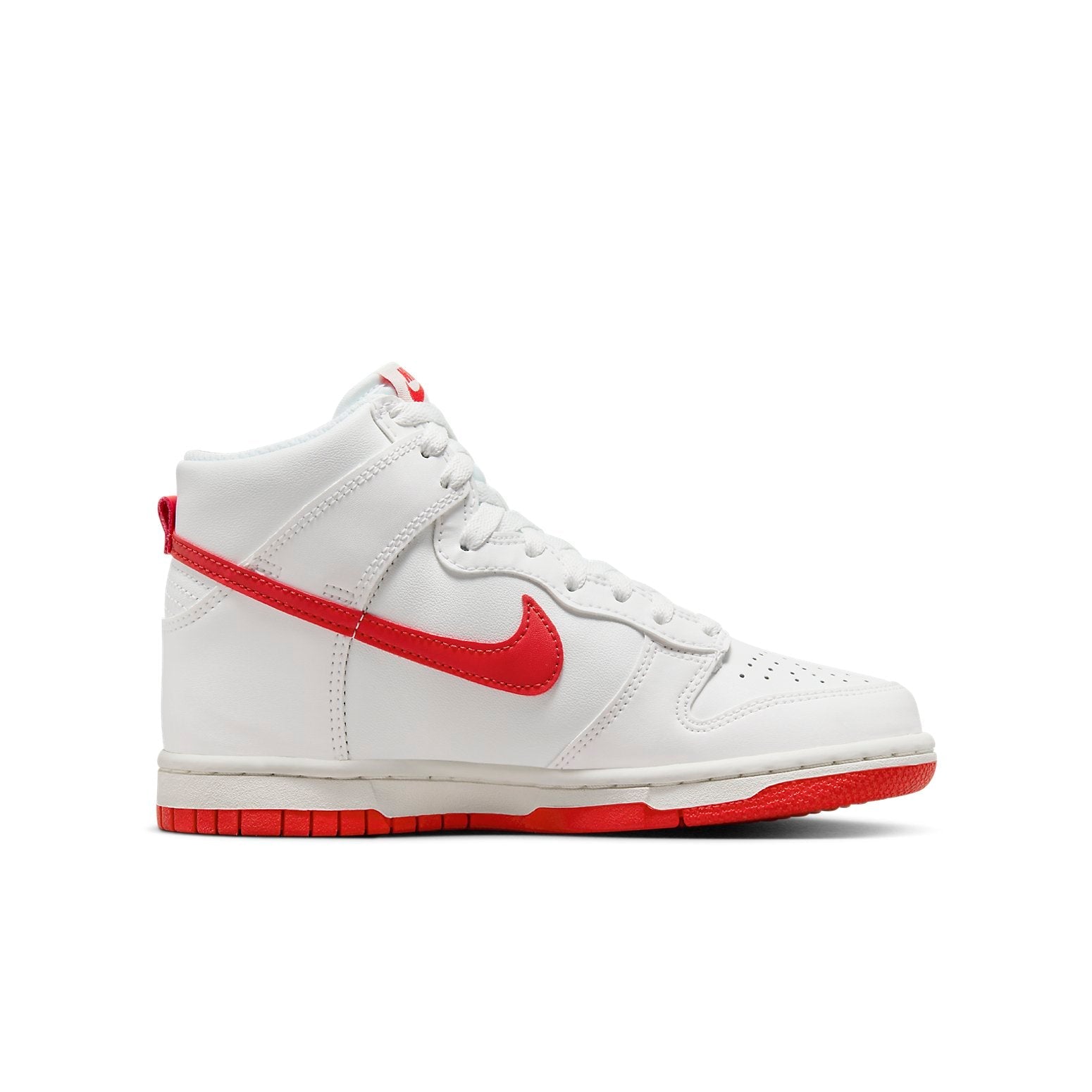 (GS) Nike Dunk High 'White Track Red' DB2179-112