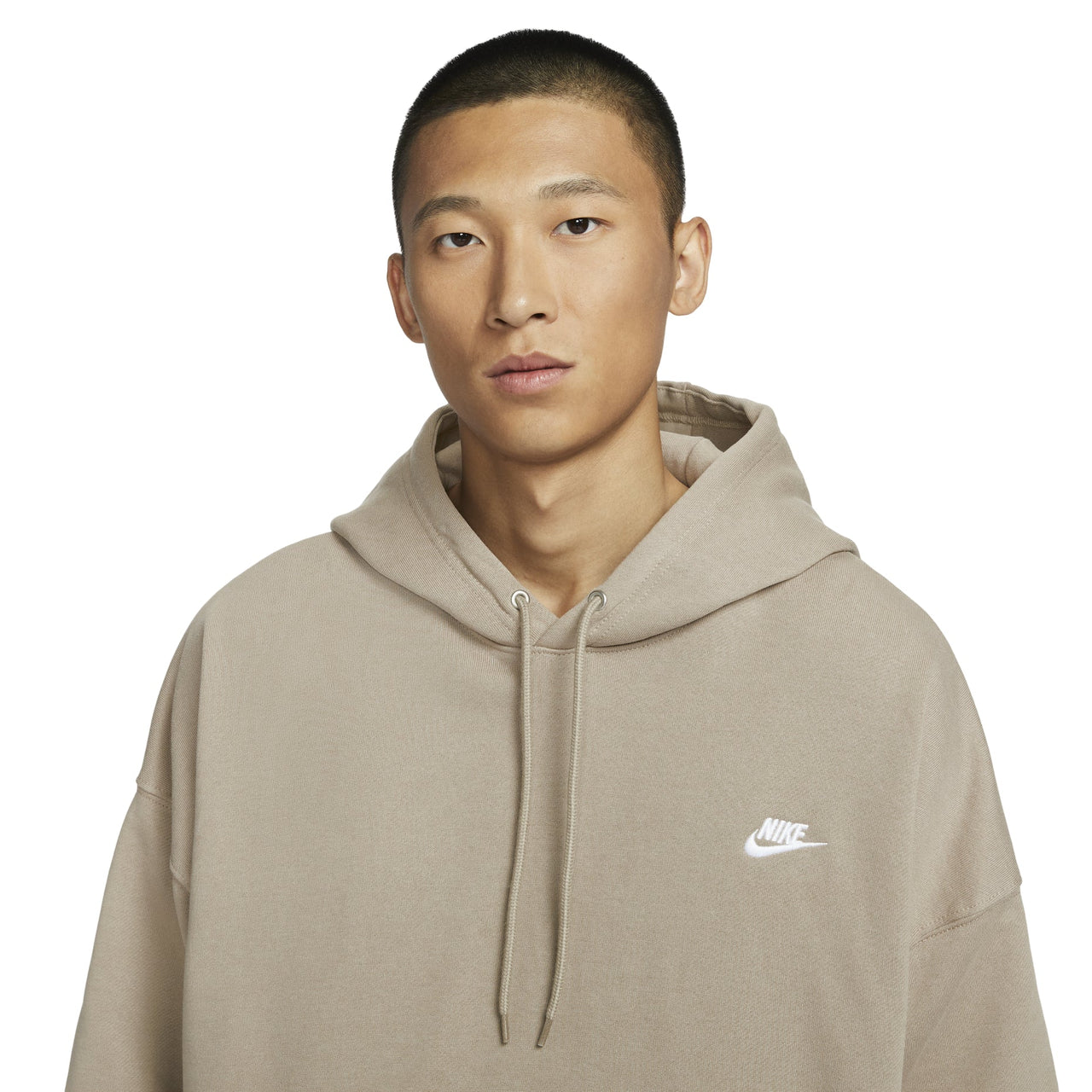Nike Club FT Oversized Po Hoodie 'Beige' HJ1817-247