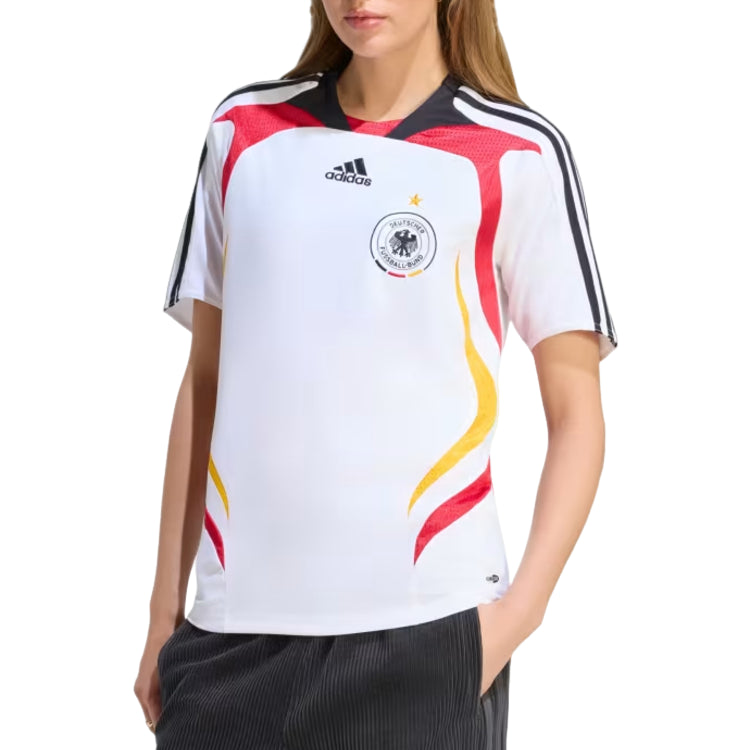 (WMNS) adidas Germany Home Jersey 2007 Asia Sizing 'White' KD3997
