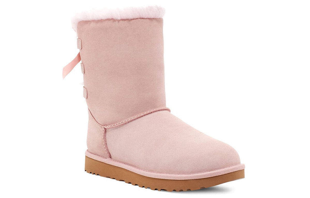 (WMNS) UGG Short Bow Stiefel Snow Boots crystal Pink 1110706-PCRY