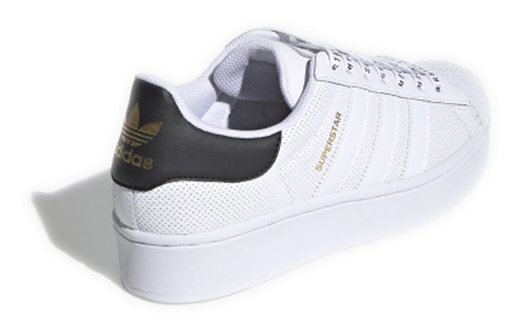 (WMNS) adidas Superstar Bold 'White Black' FV3443
