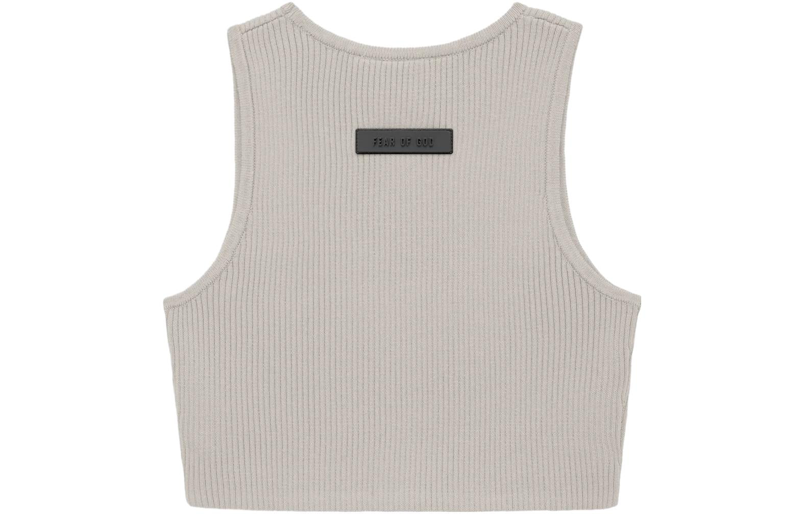 (WMNS) Fear of God Essentials FW23 Sport Tank 'Silver Cloud' 192BT235342FW